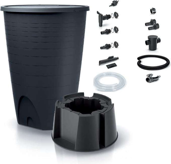 Prosperplast - Regentonset Peruno - 260 liter - Antraciet