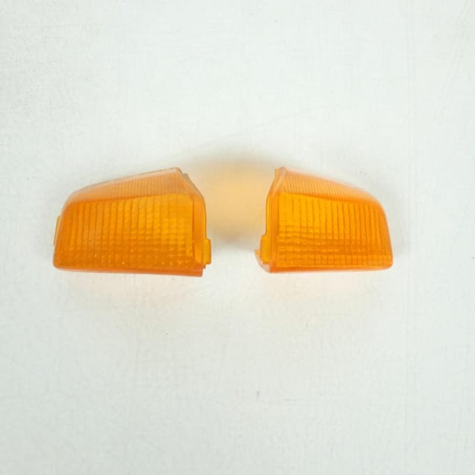 Paire cabochon clignotant ARD ARG orange pour scooter MBK 50 Booster Neuf