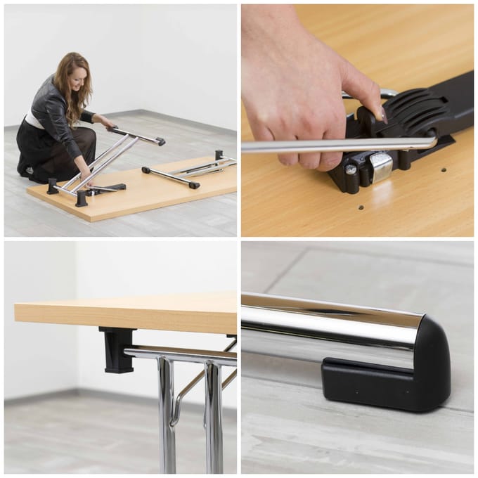 KALOS 16 - Conferentietafel Wit 160 x 80