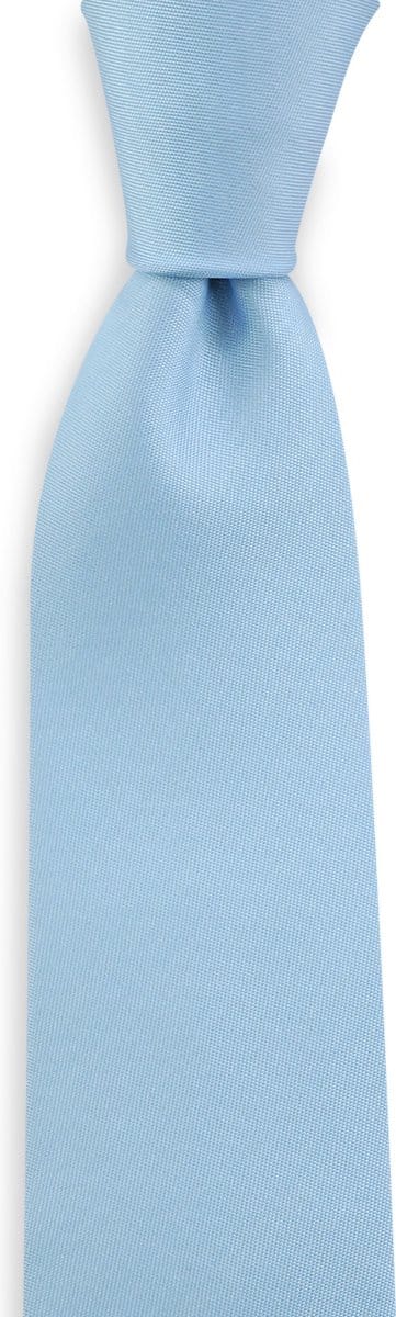 JB Collection - Stropdassen - stropdas lichtblauw smal - lichtblauw
