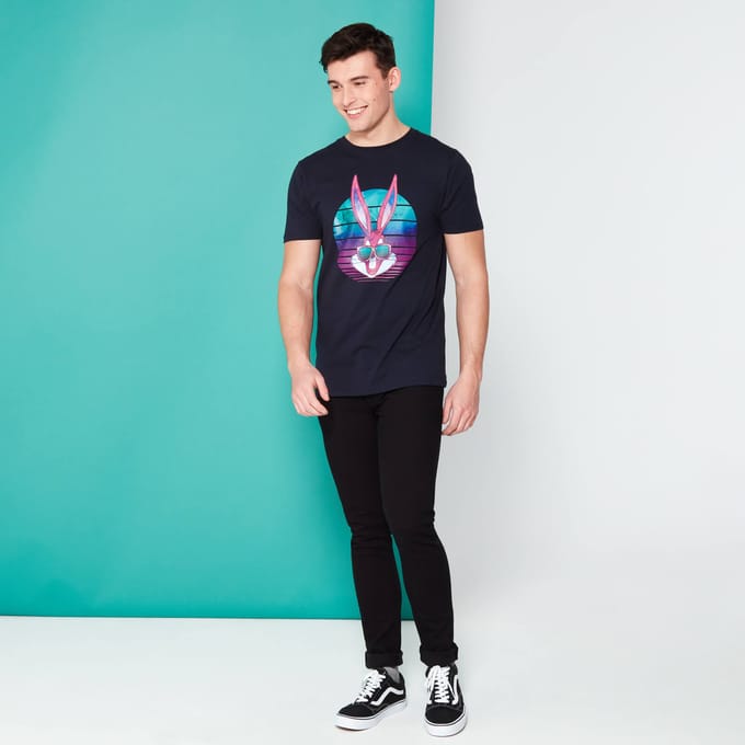 Looney Tunes Kaboom! Bugs Retro t-shirt - Navy - L