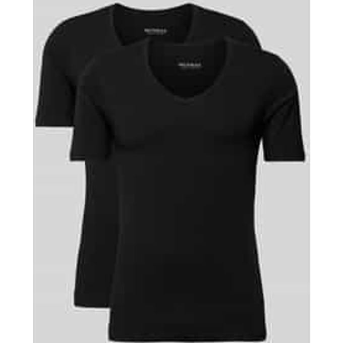 T-shirt met V-hals