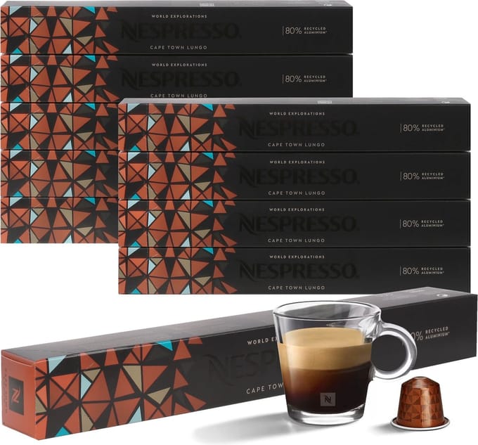 Cape Town Lungo Smaak Koffiecapsules NESPRESSO