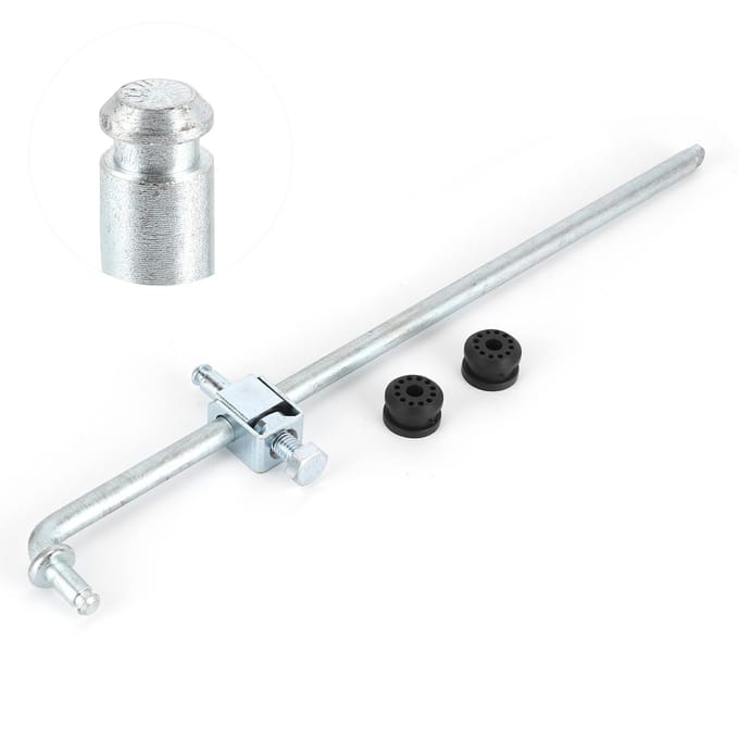 Schakelstang voor tussenbak met rubber bussen 52105555AA Geschikt voor Dodge Ram 1500 2500 white