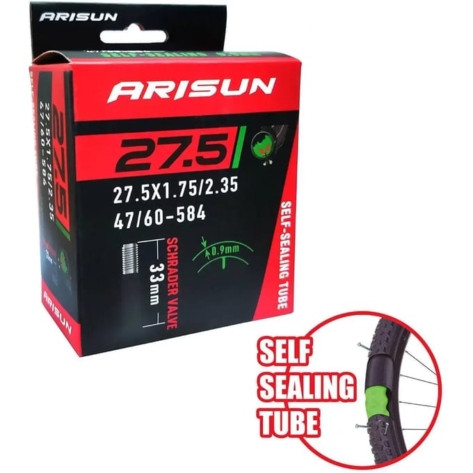 Schrader ventiel binnentube Arisun 27x1.75/2.35