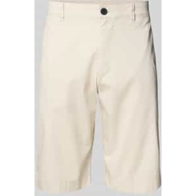 Regular fit bermuda van katoenmix