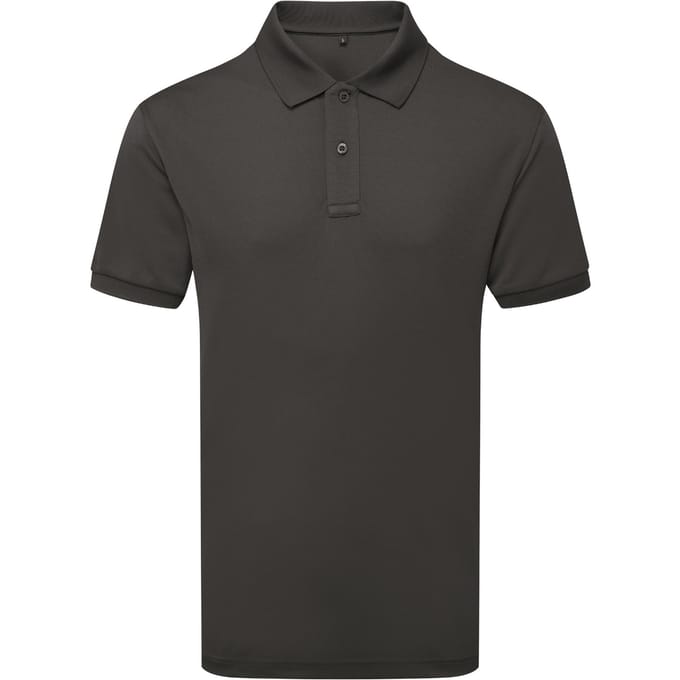 Asquith & Fox Heren Glacier Tech Poloshirt (Houtskool)