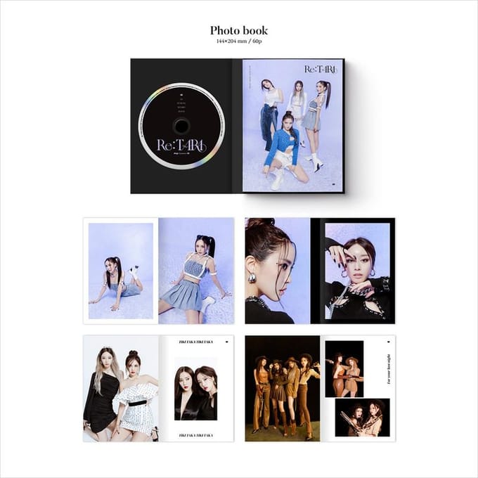 T-ARA(Tara) - Ré : Album T-ARA NO POSTER gray