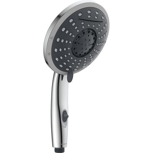 SCHÜTTE NIAGARA Handdouche - Douchekop ø 15 cm - 5 Standen - Watervaluitloop - Waterstop - Chroom