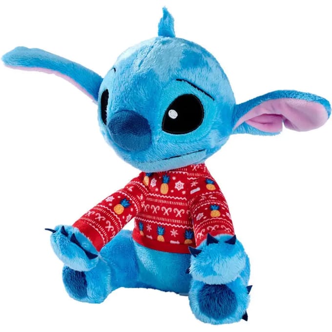 Disney - Lilo & Stitch - Stitch Christmas - Pluche - Knuffel - 25cm - Vanaf 0m