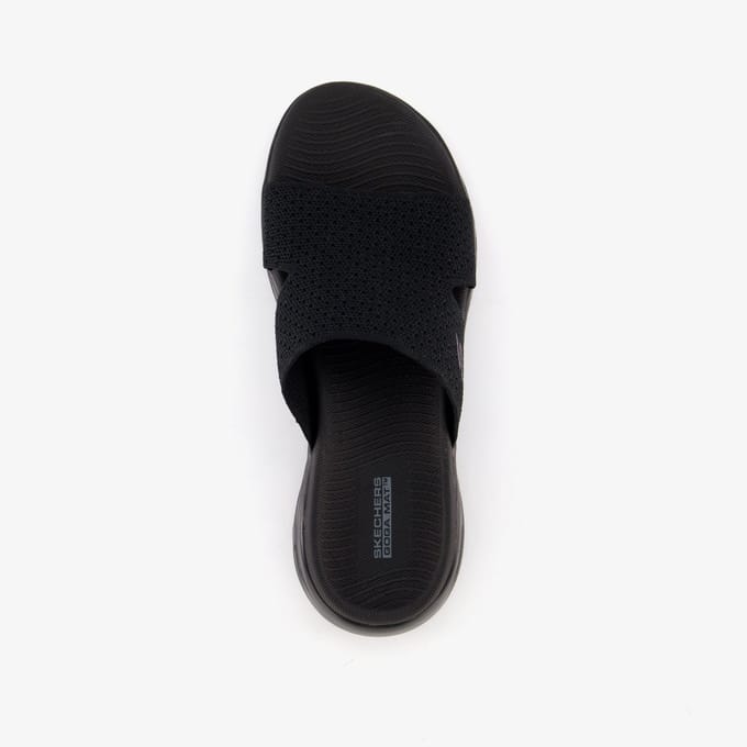 Skechers On The Go 600 dames slippers zwart - Maat 42