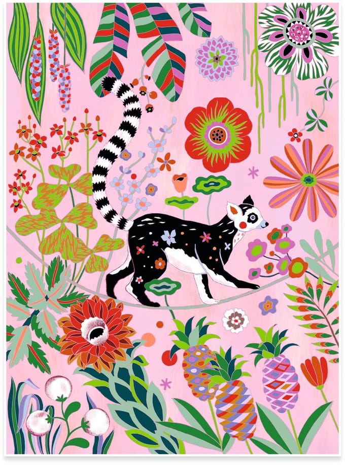 Djeco kleurplaten Wilde dieren - creatieve kunstset voor kinderen.