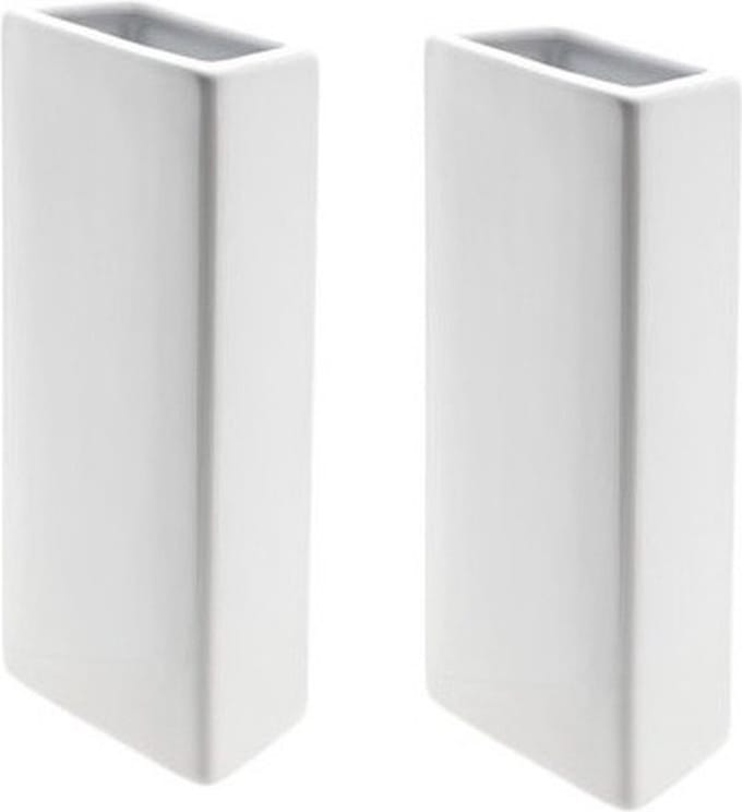 2x Radiator luchtbevochtiger wit 31 cm - verdamper