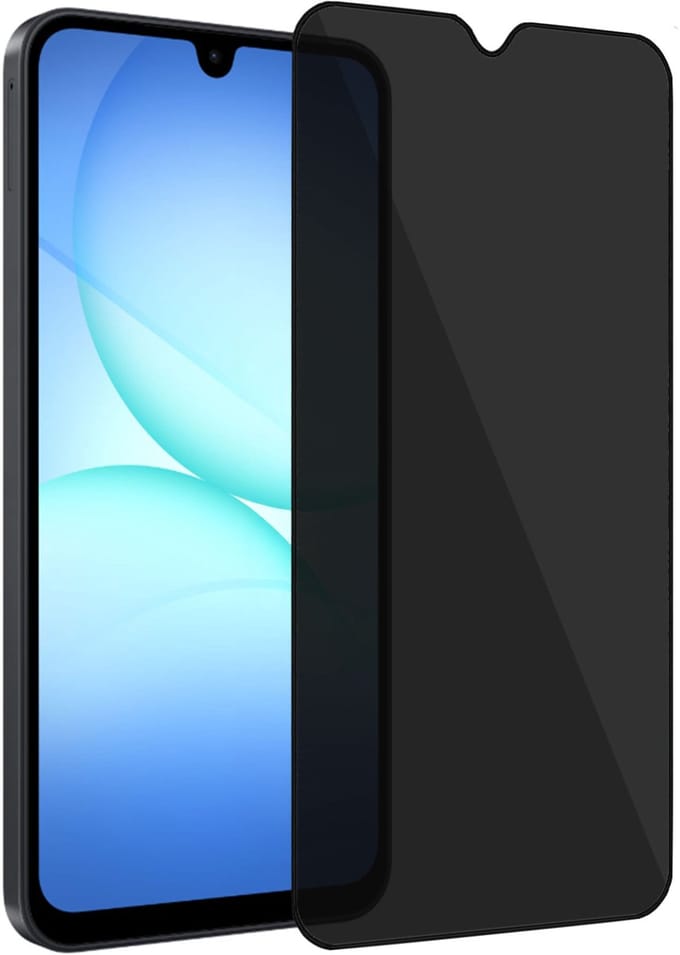 Privacy Screenprotector geschikt voor Samsung Galaxy A17 - Anti Inkijk - Gehard Glas