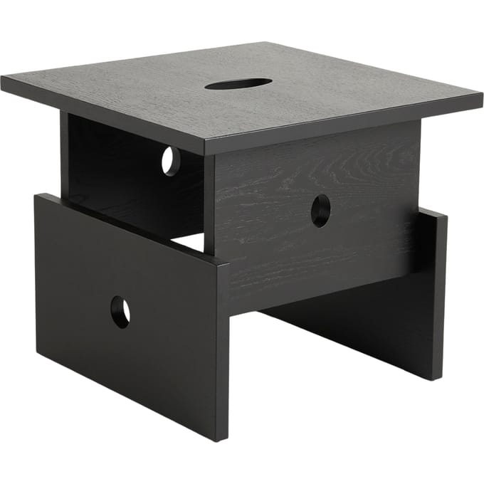 HAY Wood Box bijzettafel - HAYWoodBoxBlack
