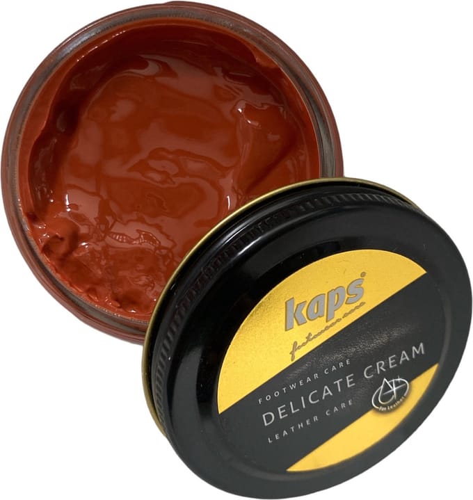Kaps Schoencreme - schoensmeer - verzorgt het leer en geeft glans - (127) Mango - 50ml