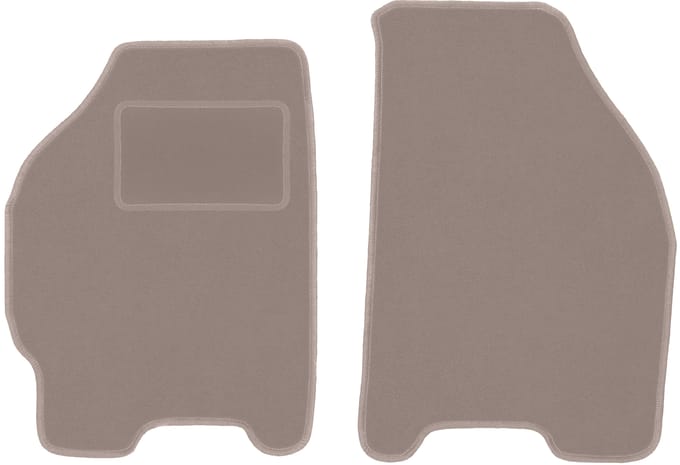 Beige voormatten voor: Fiat Punto II hatchback (1999-2010)