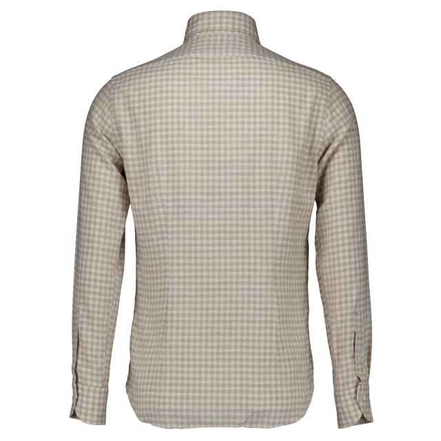 Xacus Washed Shirt Lange Mouw Overhemden Ecru 721ml/91338