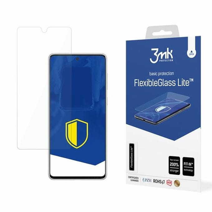3MK - Hybride Glasbescherming - Flexibele bescherming - Ultra dun - Samsung Galaxy A73 5G