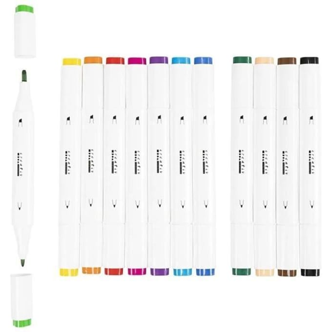 CC Alcoholmarkers Set 12 stuks
