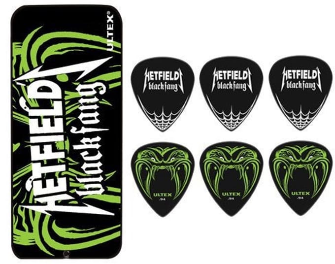 Dunlop PH112T94 Hetfield Black Fang doosje plectrums 0.94mm