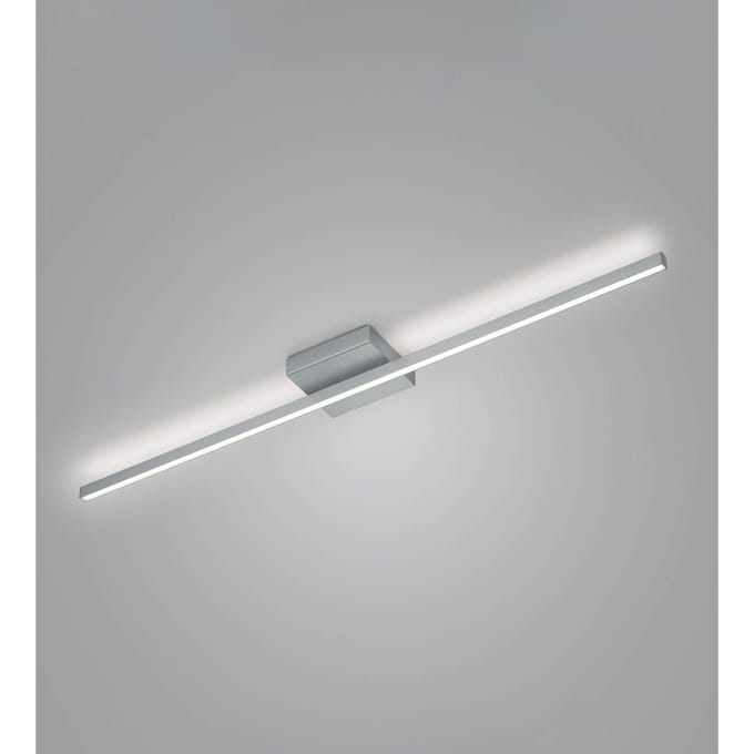 Knapstein LED plafondlamp Nuri up/down 1-lamp nikkel