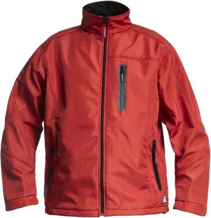 F. Engel 1225-229 Softshell rood maat XXXL