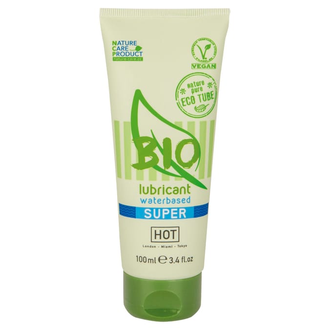 HOT BIO Superglide Waterbasis Glijmiddel - 100 ml
