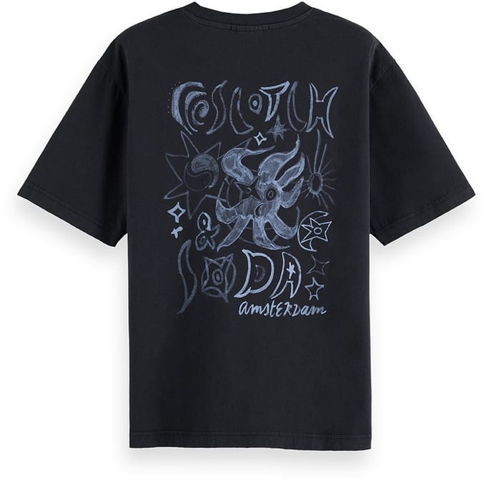 Scotch & Soda Washed Artwork Loose T-Shirt