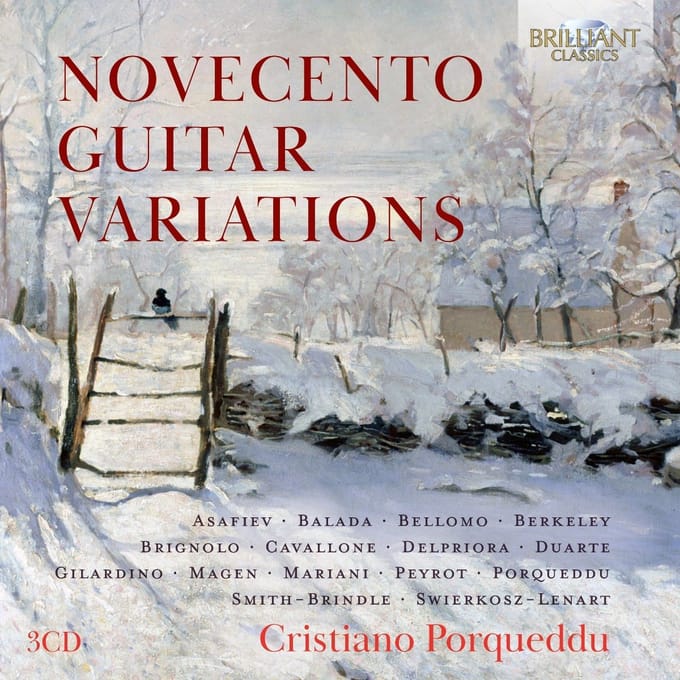 Cristiano Porqueddu - Novecento Guitar Variations (3 CD)