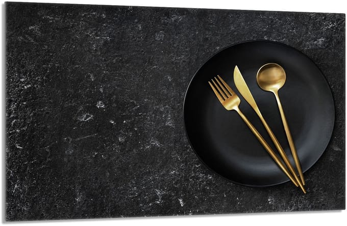 TMK ArtDeko - Snijplank - 80x52 cm - Veiligheidsglas - Meerdere Toepassingen