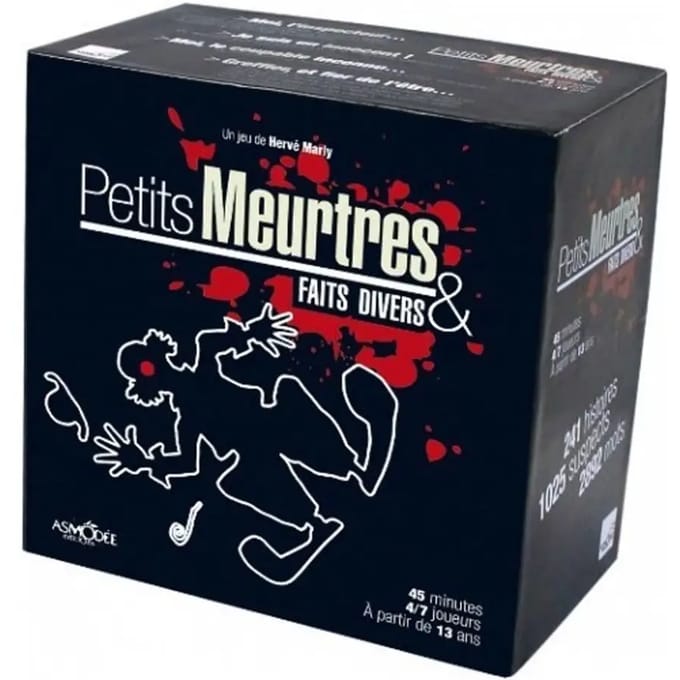 Bordspellen Asmodee Petits Meurtres et Faits Divers