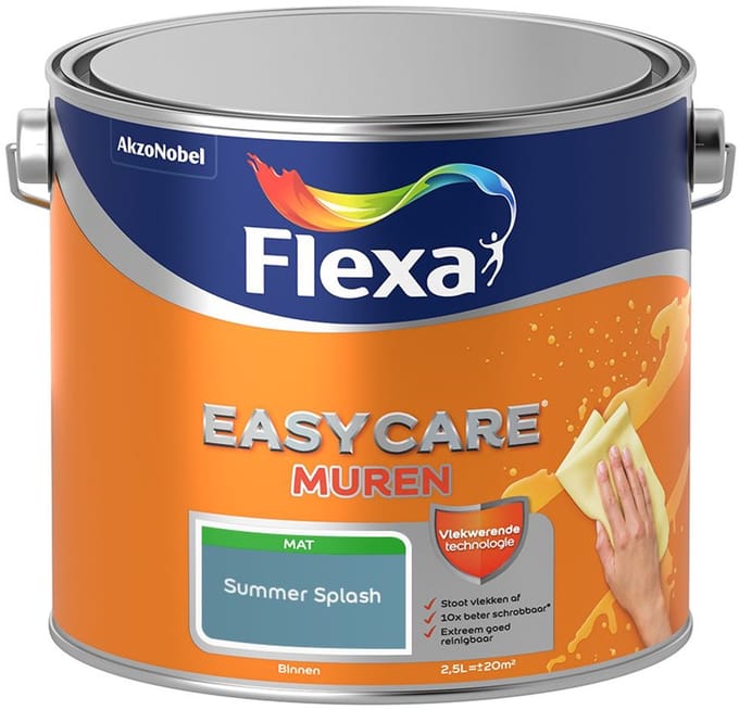 Flexa - Easycare Muren - Summer Splash - Mengverf - 2,5 L