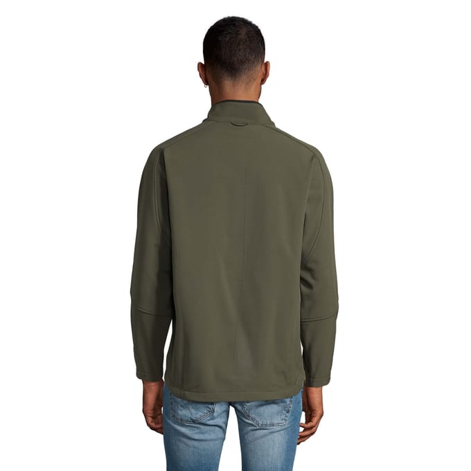 SOLS Heren Relax Soft Shell Jas (Leger)