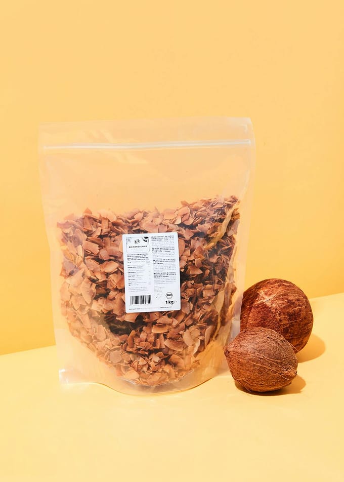 KoRo | Bio kokoschips met kokosbloesemsuiker 1 kg