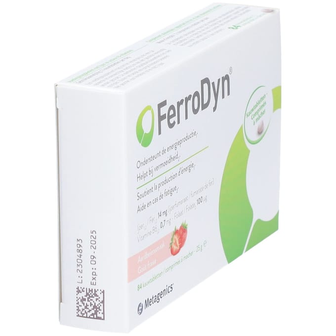 Ferrodyn Metagenics 84 Kauwtabletten