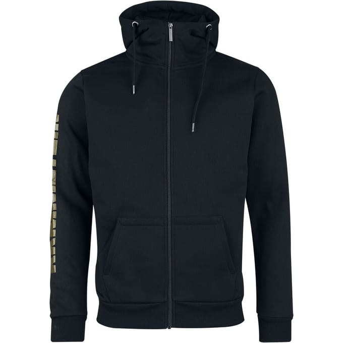 Rammstein Vest met capuchon - Wings - S tot 3XL - voor Mannen - zwart