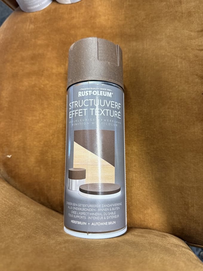 rust-oleum structuurverf herfstbruin spuitbus 0.4 ltr