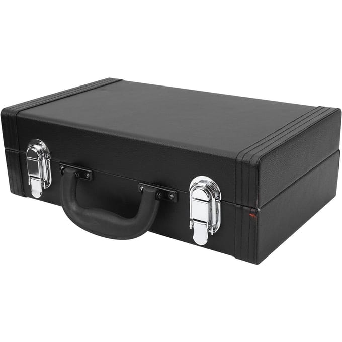 Klarinetkoffer Imitatieleer Waterdicht Harde Schaal Muziekinstrument Accessoires IN-125 gray