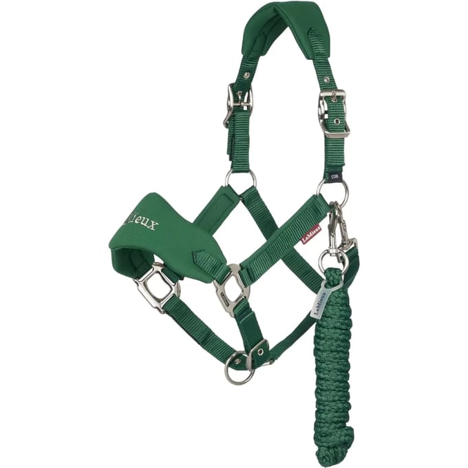 LeMieux Breakaway Vogue Halster Full Hunter Green