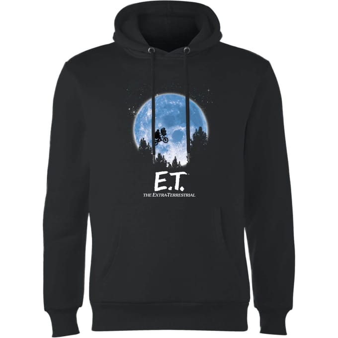E.T. Maan Silhouet Hoodie - Zwart - S