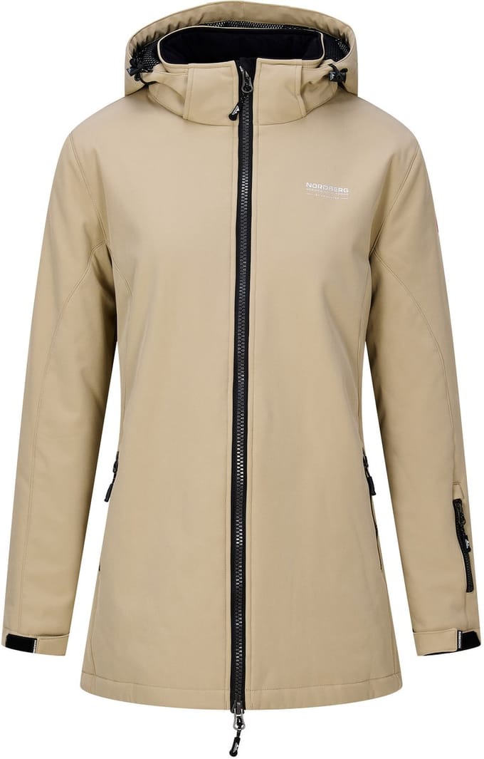 Nordberg - Olla Softshell Outdoorjas - Dames - Seneca Rock - Maat M