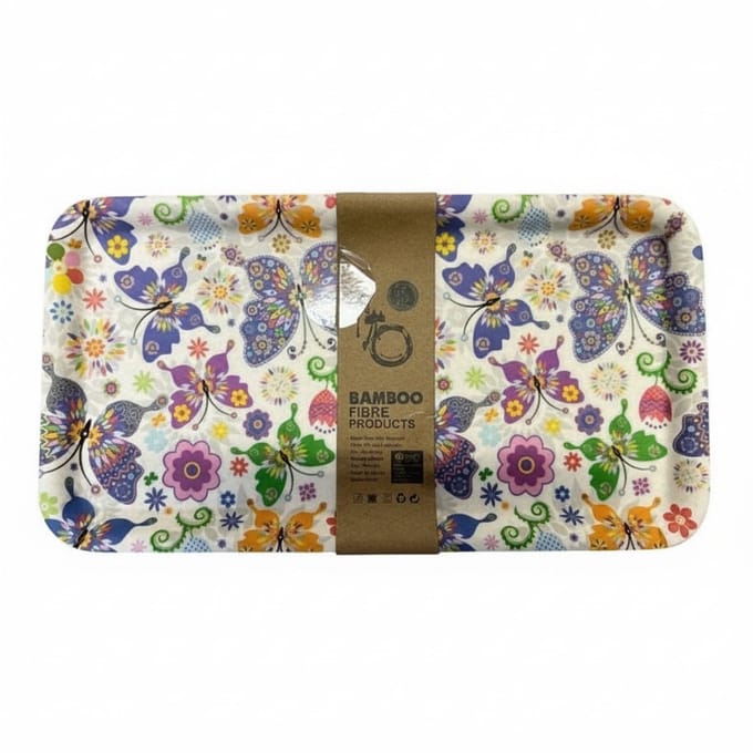 Cronim Dienblad Vlinder 30x15cm