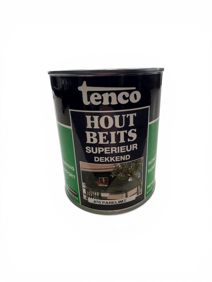 Tenco - Hout Beits - Superieur dekkend - Parelwit