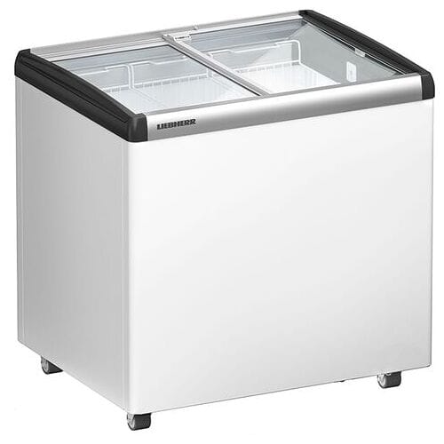 Liebherr Vrieskist - 163 liter - glazen schuifdeksel - Wit