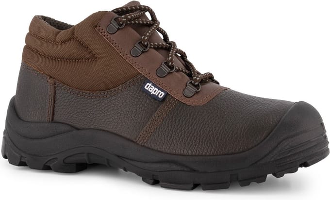 Dapro Noble S3 C - Heren en Dames - Werkschoenen - Maat 40 - Bruin - Stalen neus