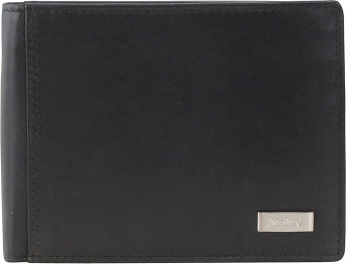 Maître Fusto portemonnee leer 12,5 cm - Dames - Horizontaal - schwarz