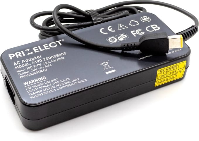 Laptop oplader 170W geschikt voor Lenovo ThinkPad P51