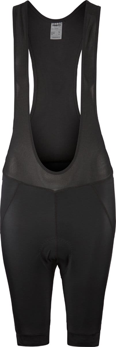 CRAFT BALANCE BIB W Dames Fietsbroek - BLACK-ROCK - Maat L