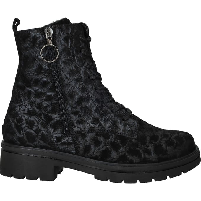 Waldläufer K Zoe Boots Dames - Zwart - Maat 39